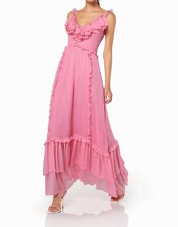 Style 1-4045647222-70 ELLIATT Pink Size 0 Military Straight Dress on Queenly