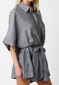 Style 1-426467435-149 OLIVACEOUS Gray Size 12 Sleeves Free Shipping Tall Height Jumpsuit Dress on Queenly