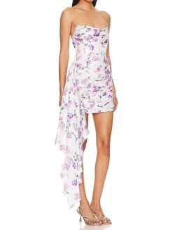 Style 1-76744792-70 BARDOT Purple Size 0 Summer Corset Polyester Cocktail Dress on Queenly