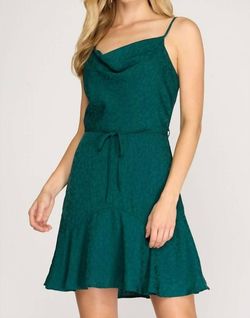 Style 1-1220090856-149 SHE + SKY Green Size 12 Plus Size Cocktail Dress on Queenly