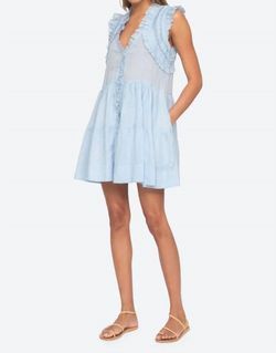 Style 1-1294551061-892 SEA Blue Size 8 Sorority Sorority Rush Mini Cocktail Dress on Queenly