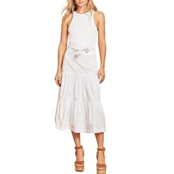 Style 1-1784981949-149 Veronica Beard White Size 12 Free Shipping Tall Height Cocktail Dress on Queenly