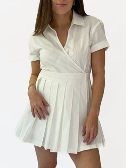 Style 1-1865533839-149 Sofie the Label White Size 12 High Neck Summer Plus Size Cocktail Dress on Queenly