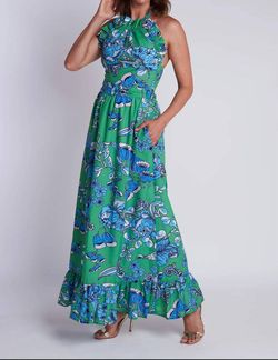 Style 1-187030800-892 CK BRADLEY Green Size 8 Spandex Halter Tall Height Straight Dress on Queenly