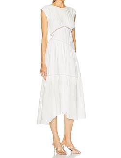 Style 1-1991377653-74 FRAME White Size 4 1-1991377653-74 Free Shipping Tall Height Cocktail Dress on Queenly