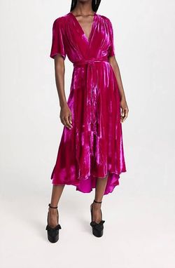 Style 1-2002310795-892 Azeeza Pink Size 8 Jersey Tall Height Belt High Low Straight Dress on Queenly