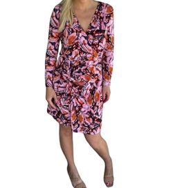 Style 1-2373336824-70 Veronica M Pink Size 0 Jersey Cocktail Dress on Queenly