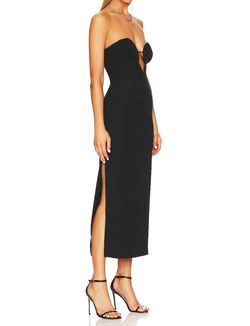 Style 1-2542808294-74 BARDOT Black Size 4 Polyester Cut Out Cocktail Dress on Queenly