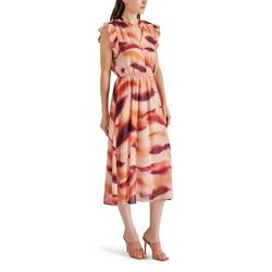 Style 1-3338457549-74 STEVE MADDEN Pink Size 4 Free Shipping Cocktail Dress on Queenly