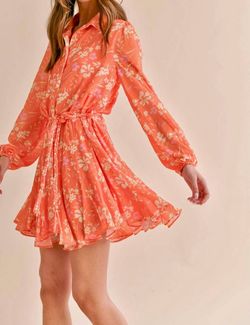 Style 1-4072123669-70 SAGE THE LABEL Orange Size 0 1-4072123669-70 Sleeves Free Shipping Tall Height Cocktail Dress on Queenly