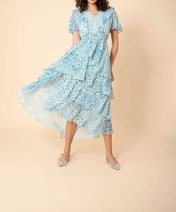 Style 1-449537627-892 HALE BOB Blue Size 8 1-449537627-892 Cocktail Dress on Queenly