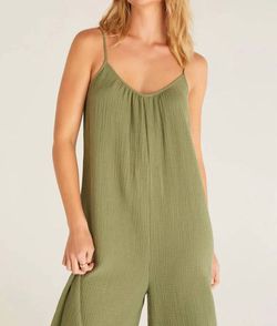 Style 1-622068748-74 Z Supply Green Size 4 Olive 1-622068748-74 Tall Height Free Shipping Jumpsuit Dress on Queenly