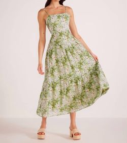 Style 1-776936398-70 MINKPINK Green Size 0 1-776936398-70 Tall Height Free Shipping Floral Cocktail Dress on Queenly