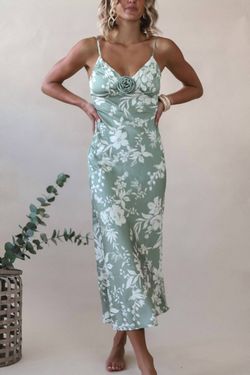 Style 1-810497861-149 Blu Pepper Green Size 12 Polyester Print A-line Cocktail Dress on Queenly