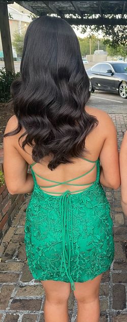 Sherri Hill Green Size 0 Jewelled 50 Off Cocktail Dress on Queenly