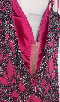 Sherri Hill Pink Size 6 Floor Length A-line Dress on Queenly