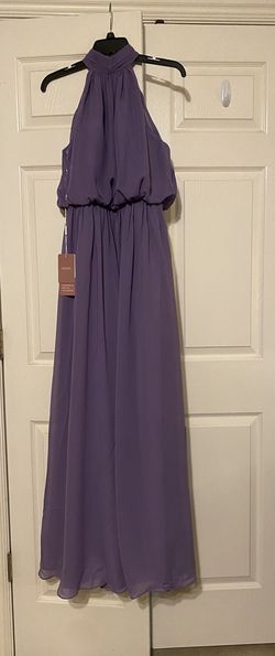 Stacees Purple Size 4 Military A-line Dress on Queenly