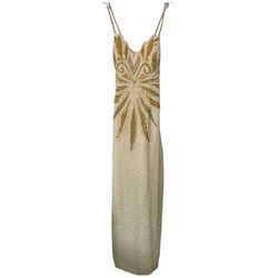 Mezza Luna Nude Size 4 50 Off Straight Dress on Queenly