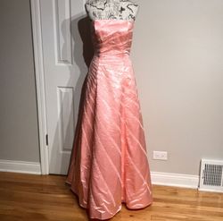 Ice & Fire Pink Size 16 Prom Mini Ball gown on Queenly