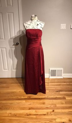 Belsoie Red Size 10 50 Off Satin Mini Prom Straight Dress on Queenly