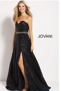 Jovani Black Size 2 Free Shipping 50 Off Ball gown on Queenly