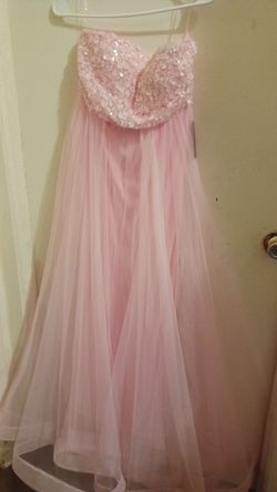 Monarch Boutique  Pink Size 14 Military Floor Length Plus Size Straight Dress on Queenly