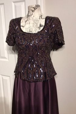 Stenay Purple Size 8 Floral 70 Off A-line Dress on Queenly