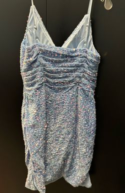 Blue Size 4 Cocktail Dress on Queenly