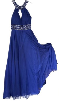Coya Blue Size 6 50 Off Pageant A-line Dress on Queenly
