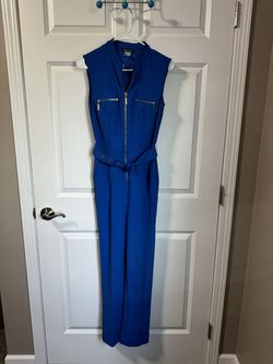 Venus Blue Size 2 50 Off Pageant Jumpsuit Dress on Queenly