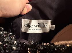 Ellie Wilde Black Size 4 Sweetheart Jersey Ball gown on Queenly
