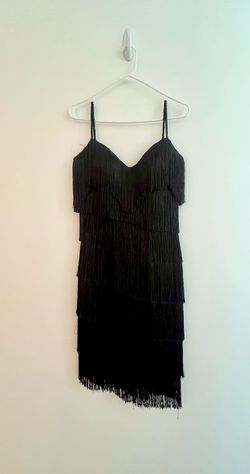 Jovani Black Size 2 Mini Speakeasy Cocktail Dress on Queenly