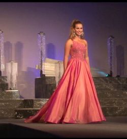 Sherri Hill Pink Size 4 50 Off Pageant Train Dress on Queenly