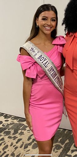 Ashley Lauren Pink Size 2 One Shoulder Cocktail Dress on Queenly
