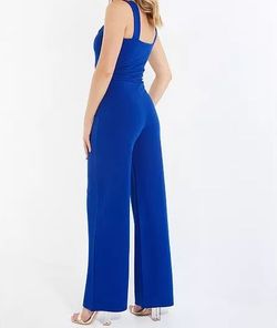 Quiz Blue Size 8 Interview Pageant Jumpsuit Dress on Queenly