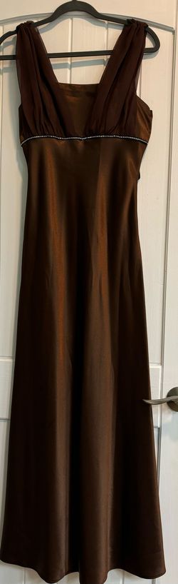 Brown Size 4 A-line Dress on Queenly