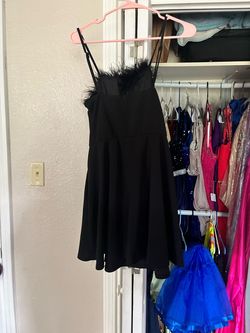 Speechless Black Size 14 Free Shipping Mini Cocktail Dress on Queenly