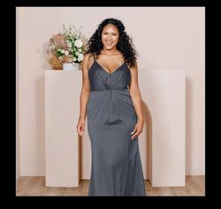 Black Size 16 A-line Dress on Queenly