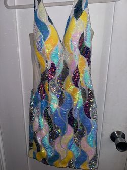 Johnathan Kayne Multicolor Size 0 Gala 50 Off Cocktail Dress on Queenly
