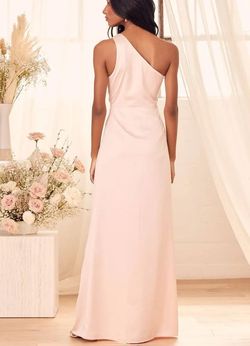Lulus Pink Size 0 Wedding Guest Side slit Dress on Queenly