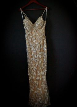 Sherri Hill Nude Size 6 50 Off Mini Floor Length Pageant A-line Dress on Queenly