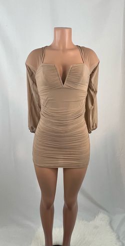 Brown Size 4 Cocktail Dress on Queenly