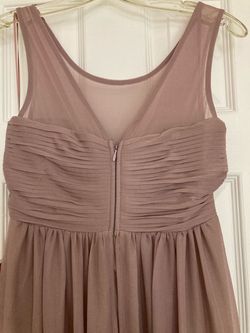 Birdy Grey Pink Size 0 Bridesmaid Wedding Guest Straight Dress on Queenly