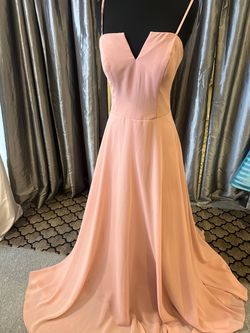 Pink Size 14 A-line Dress on Queenly