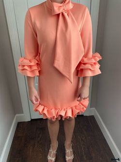 Orange Size 4 Cocktail Dress on Queenly