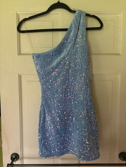 Blue Size 4 Cocktail Dress on Queenly