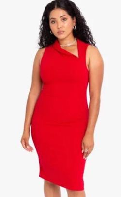 Black Halo Red Size 0 Straight 70 Off Cocktail Dress on Queenly