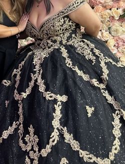 Black Size 22 Ball gown on Queenly