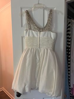 Sherri Hill White Size 6 50 Off Cocktail Dress on Queenly