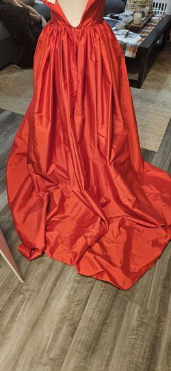 Fernando Wong Red Size 2 Floor Length A-line Dress on Queenly
